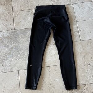 Lululemon Athletica Shimmer Black Leggings